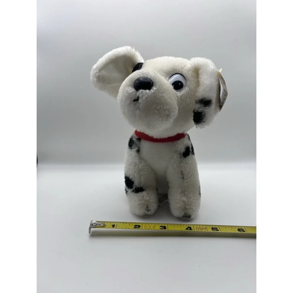Vintage Disney 101 Dalmatians Pup Plush Red Collar Walt Disney Productions